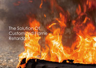 Safety High Clearly PET Flame Retardant Film For Industrial Protective Covering
