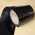 Electrical Insulation Black PET Film For Medical Devices / Producing Adhesive Tape