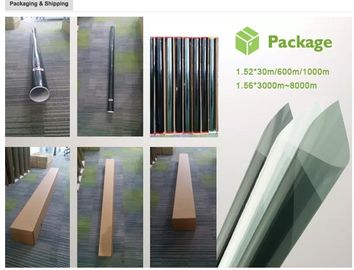 Reject Ultraviolet PET Window Film Elegant Appearance Three Uv Filters