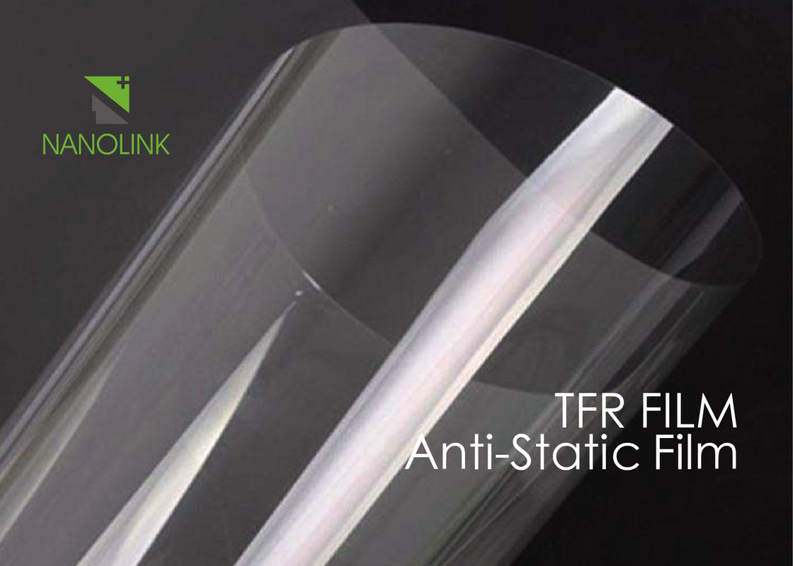 Fire Rated Transparent PET Protective Film Heat Resistance For Industrial / Daily Use