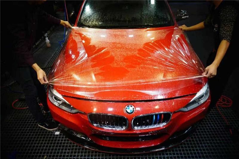 Nano coated TPU PPF Film Self adhesive Auto Repair Tint Film Paint 